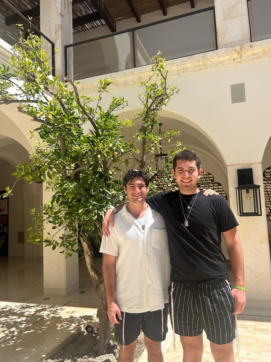 Adin Zweigbaum and Jonah Smith