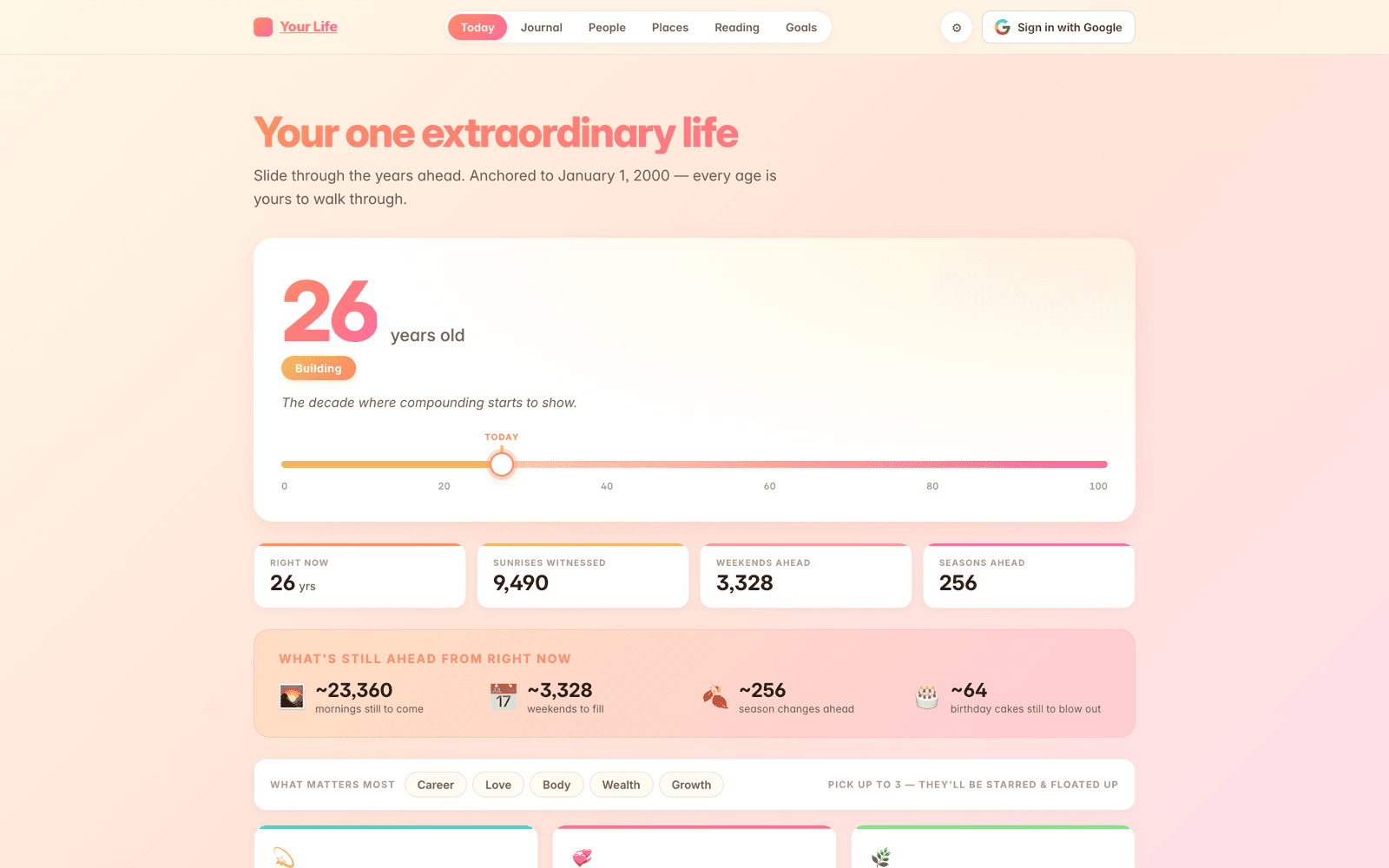 Life Stages screenshot